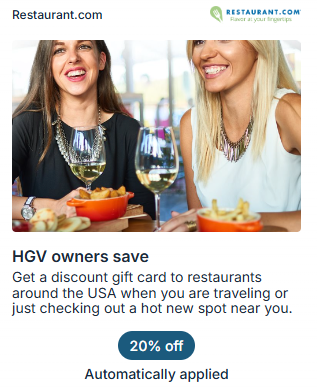 Restaurant offer