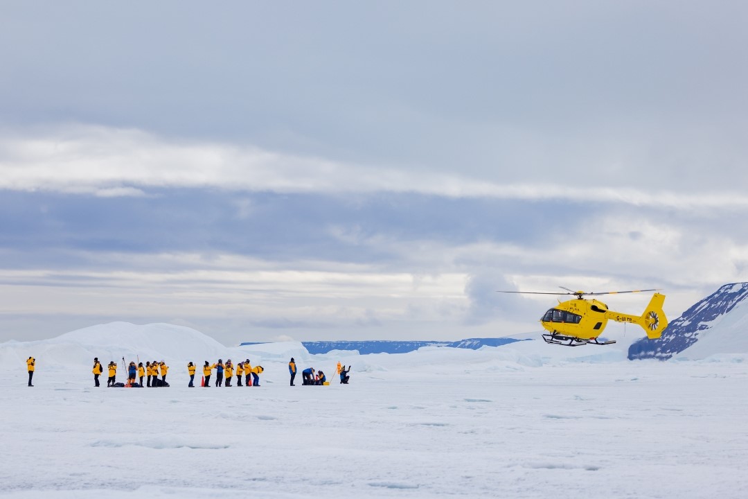 Antarctica Helicopter