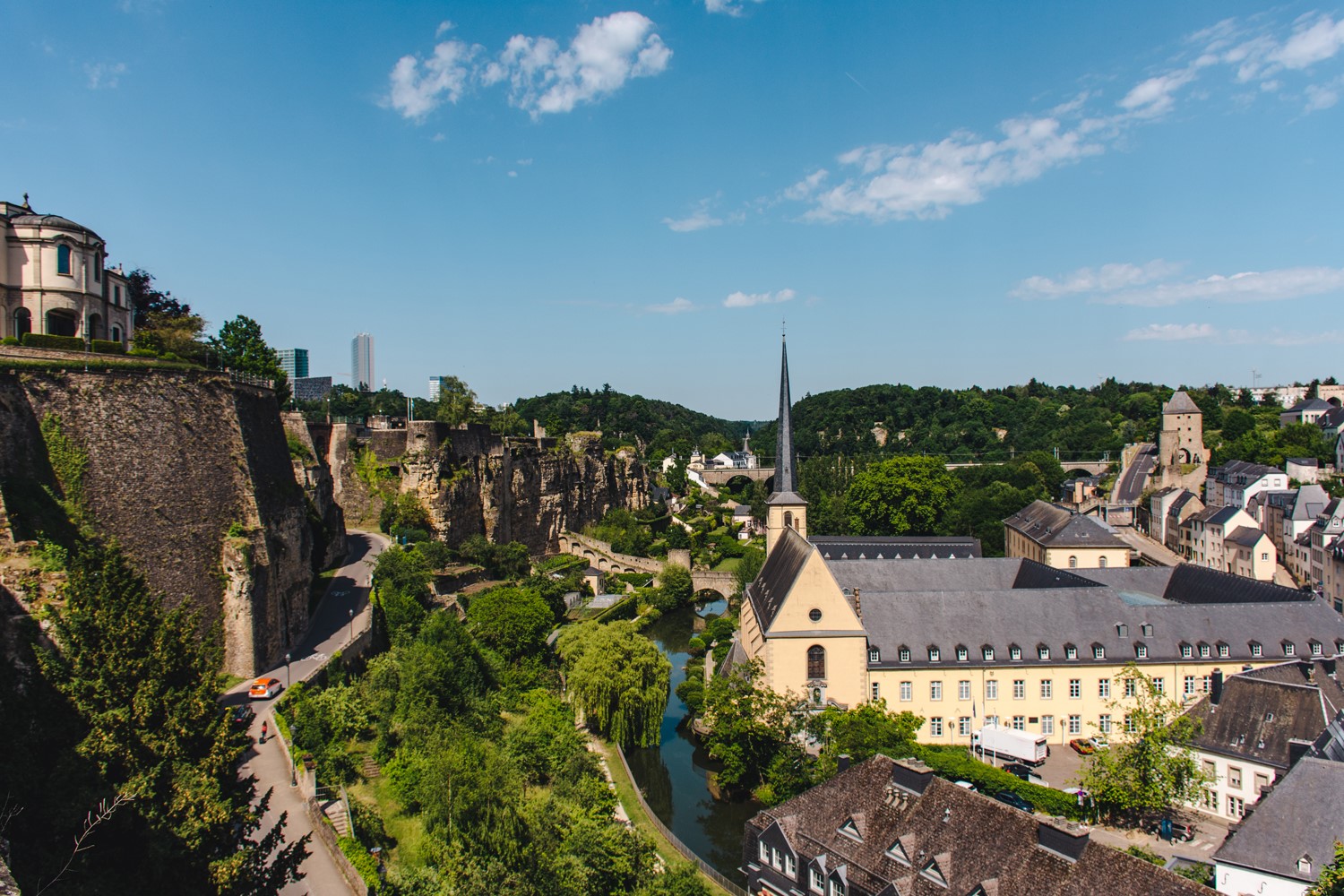 View of Luxembourg