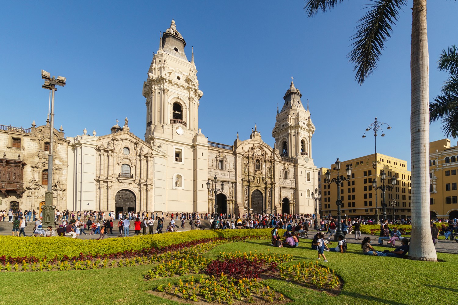 Lima Government Palace and Cathedral