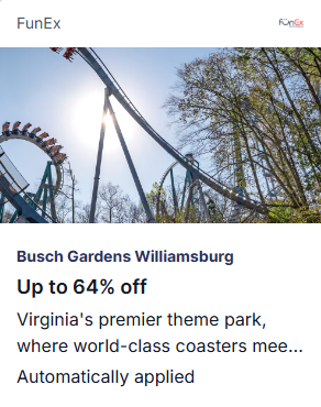Bush Garden offer